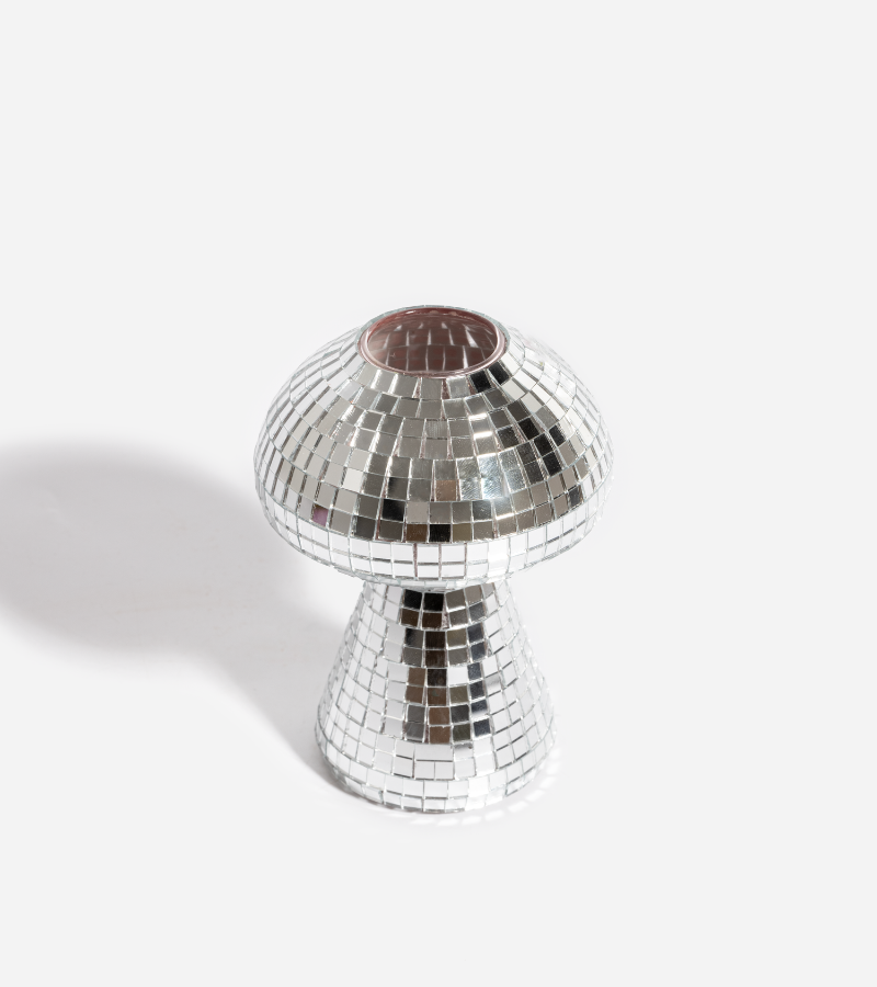 Vase champignon disco - 12 cm 3