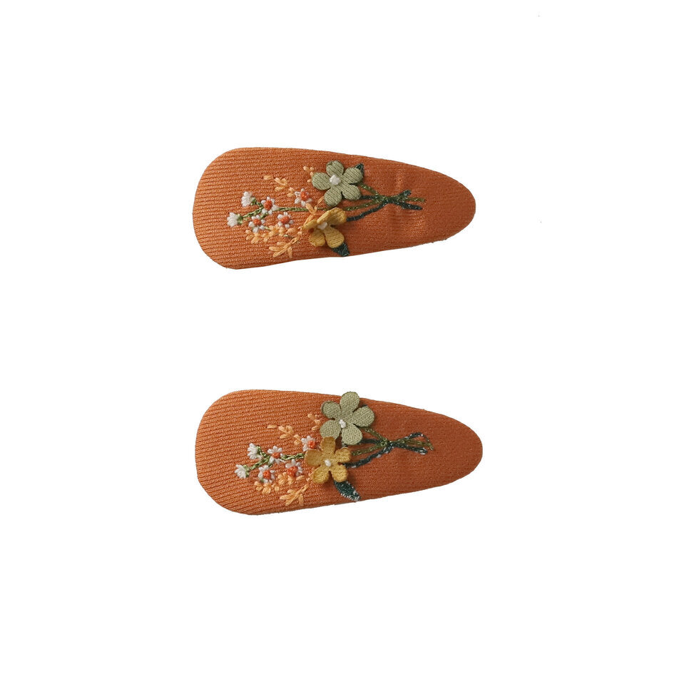 Barrette clip cannelle — Cannelle