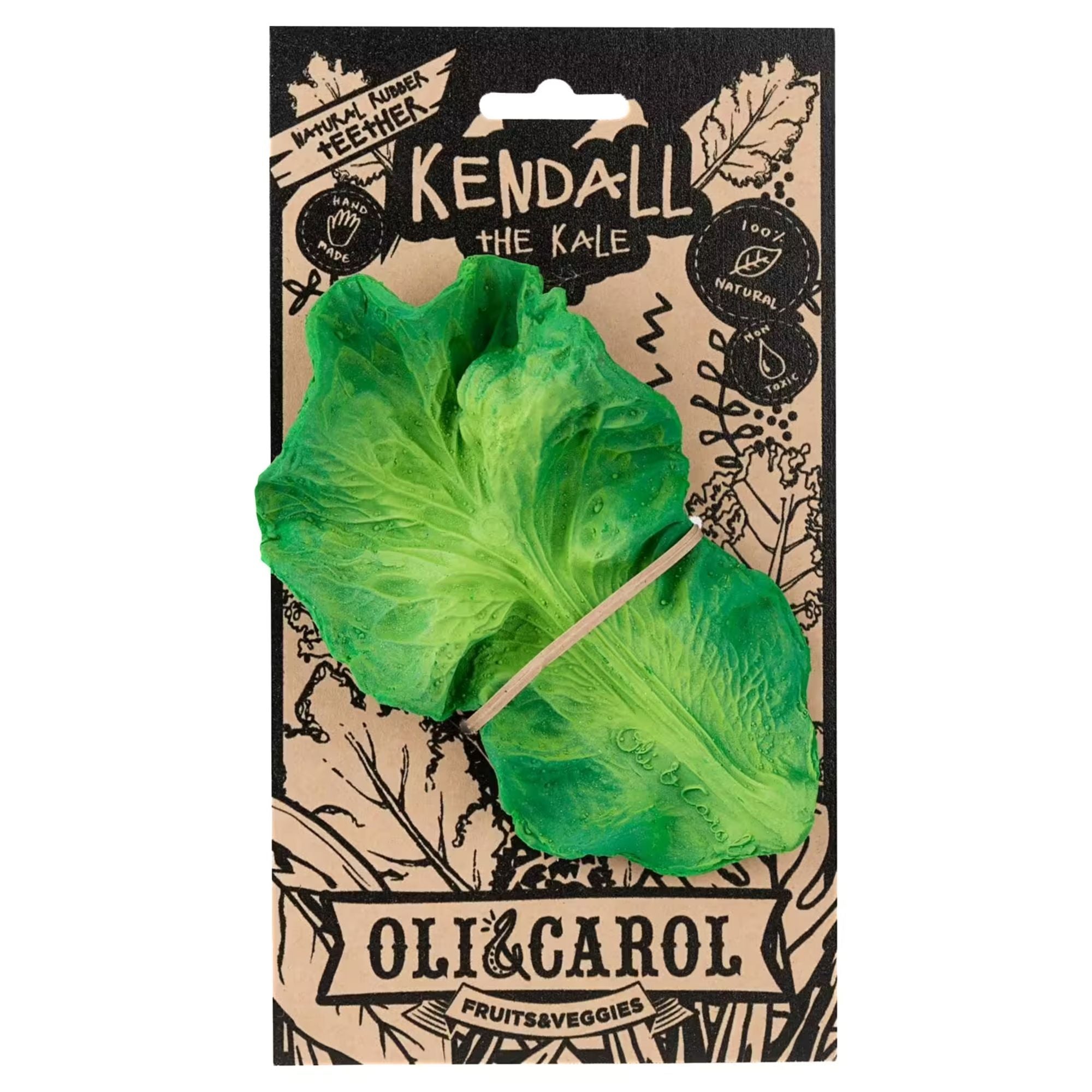 Kendal the kale - Anneau de dentition pour bébé 2
