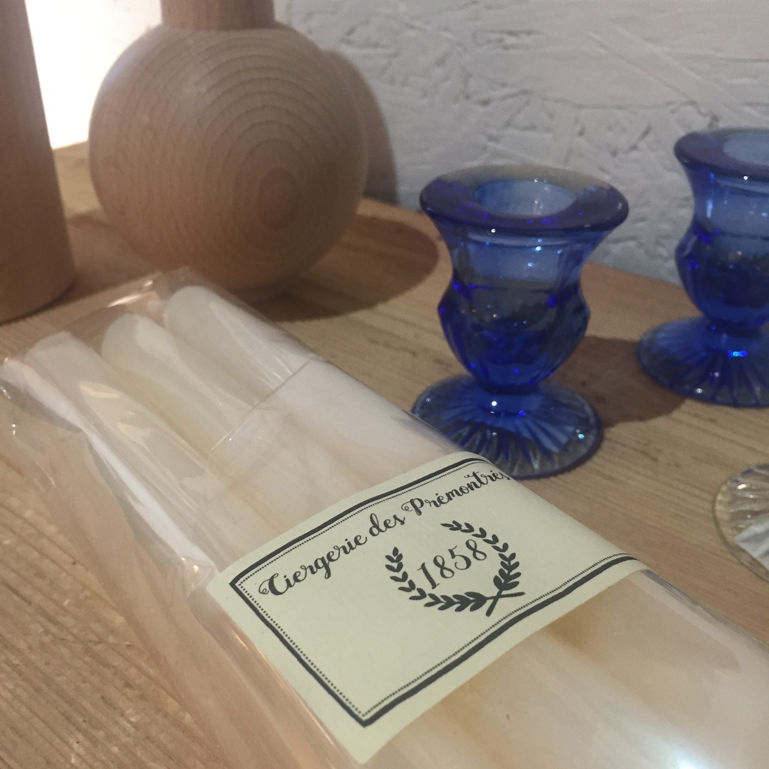 Bougie conique Longueur 20 — Ivoire