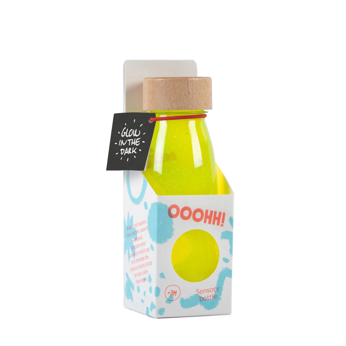 Bouteille sensorielle Float Jaune Fluo 3