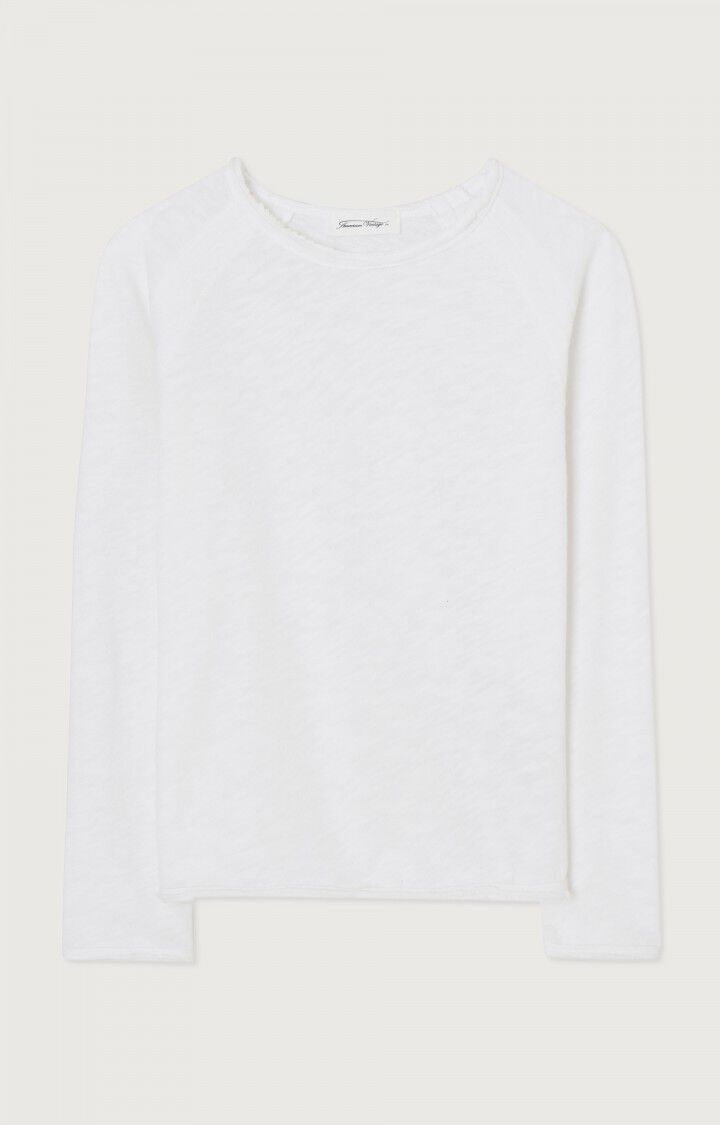 American Vintage : T-shirt Sonoma Blanc manche longue — 3