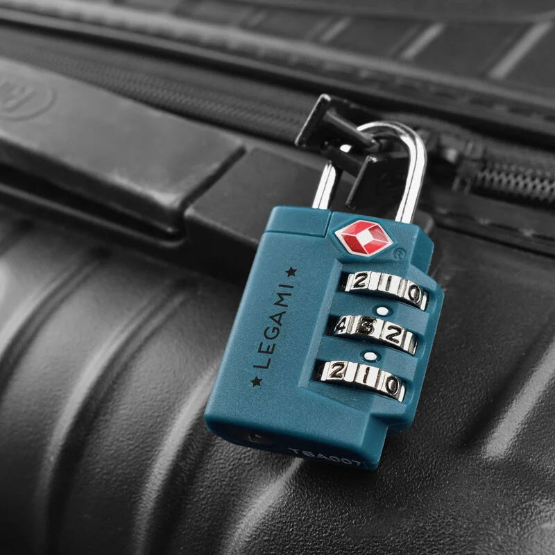Cadenas pour valise bleu pétrole 2