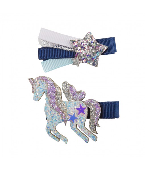 Barrettes à paillettes 2