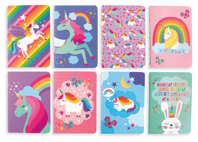 Mini cahier Licorne