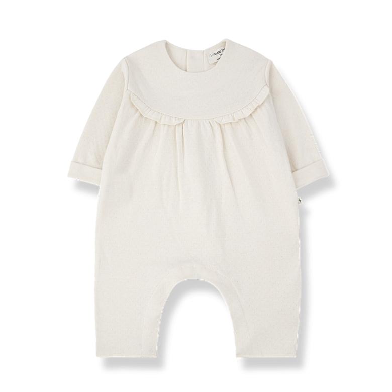 Combinaison MARGOT écru — 1 mois