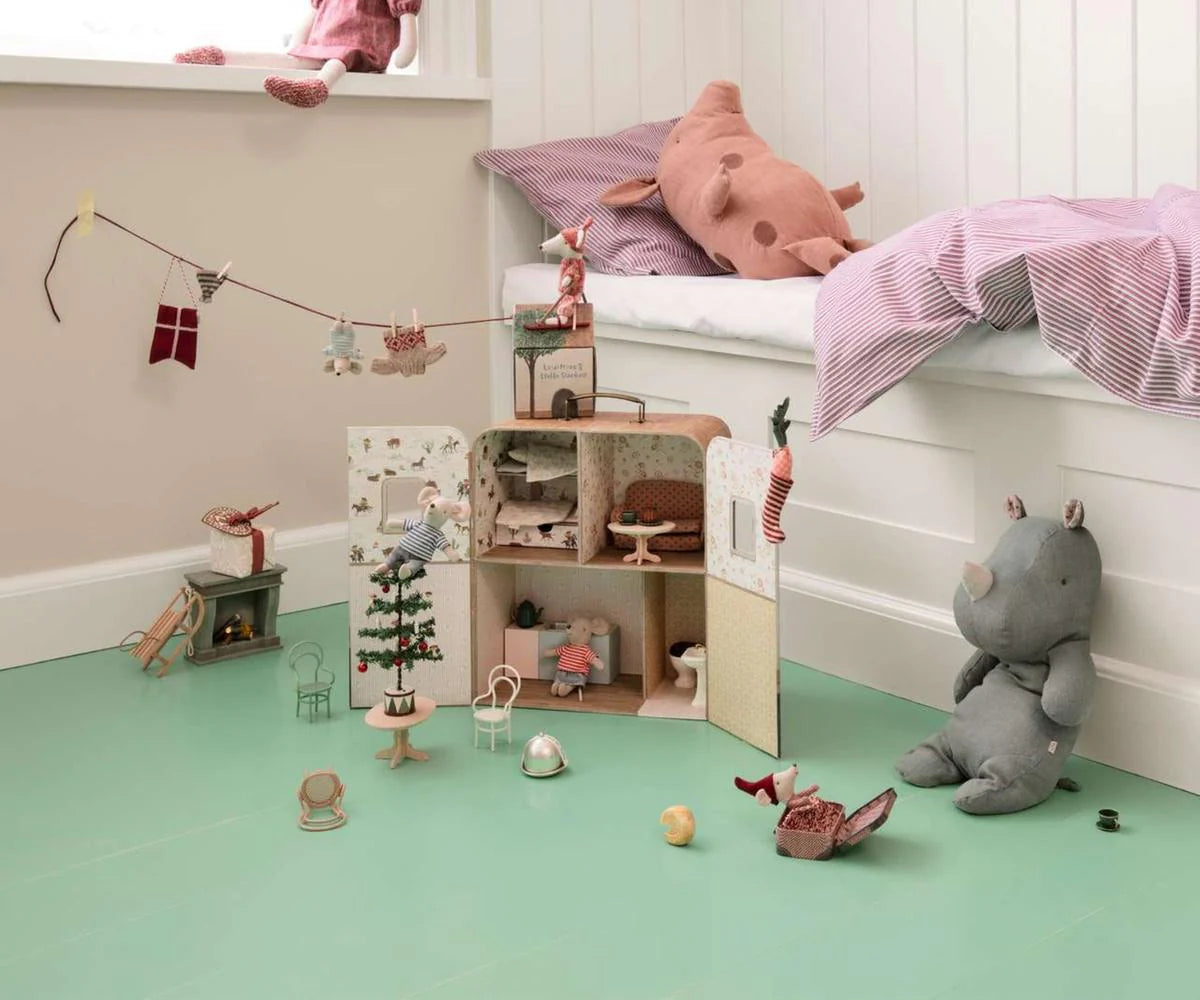 Maileg : Maison SuitCasa, Petite sœur et petit frère souris 5