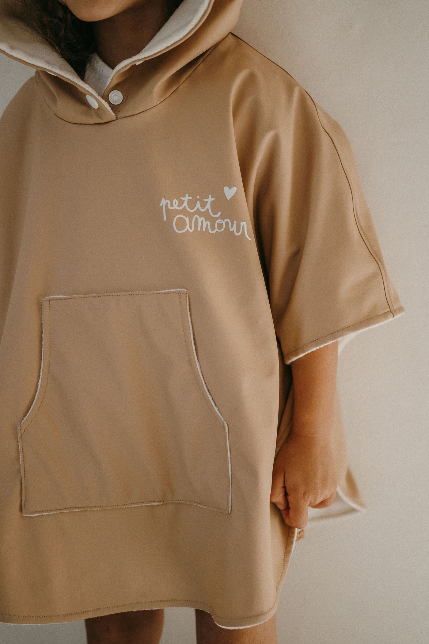 Cape de pluie enfant 2-4 ans camel 2