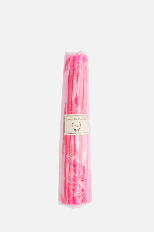 Bougies d'anniversaire à l'unité — Rose fluo