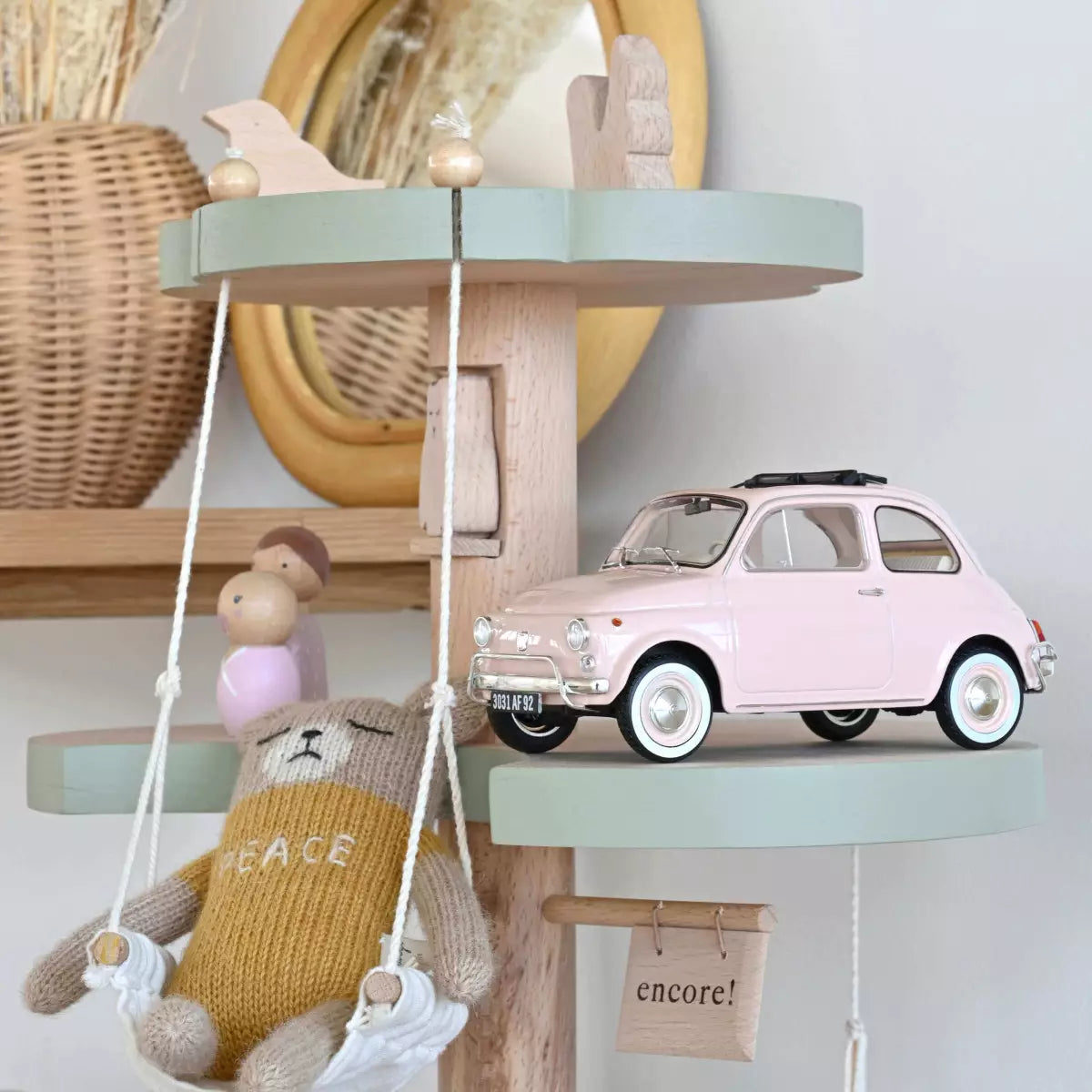 Fiat 500 grand modèle 1/18 3