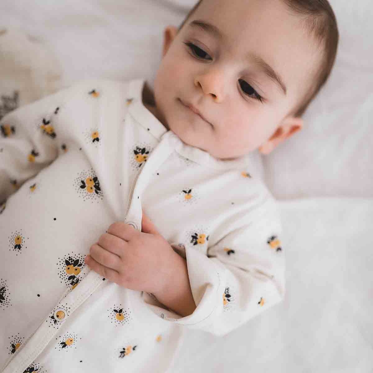 Pyjama Amalia  pommes jaune 3 mois 3