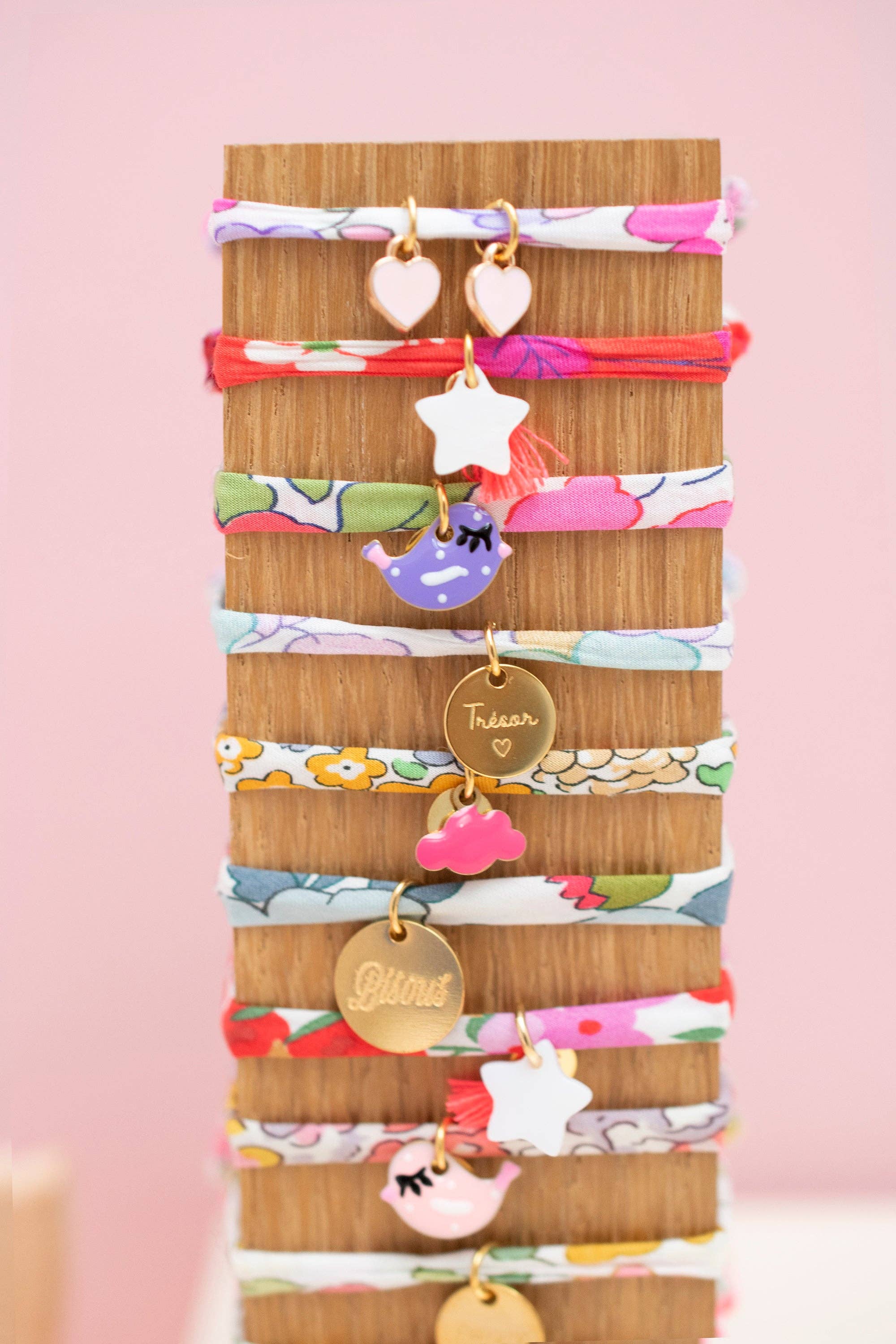 Bracelet Liberty coulissant Betsy celadon TRESOR 2