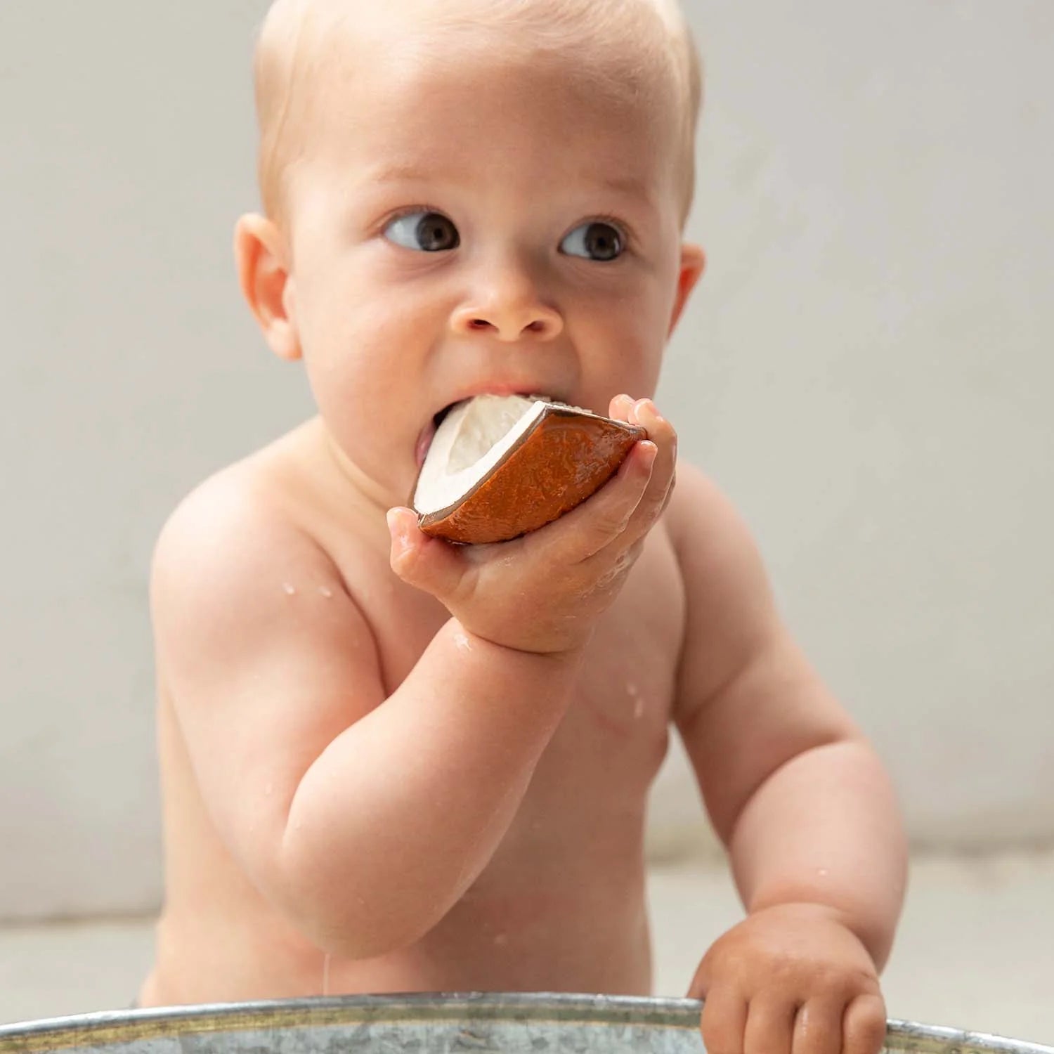Coco la noix de coco - Anneau Dentition Bébé