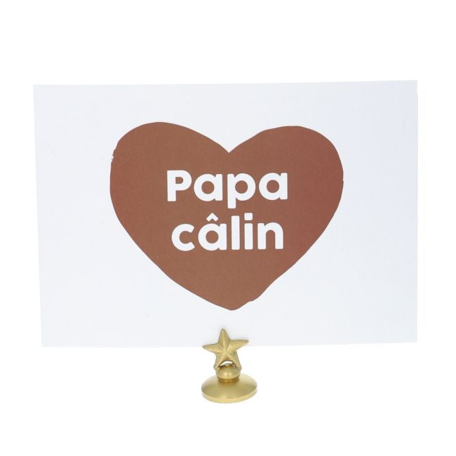 Carte Papa câlin