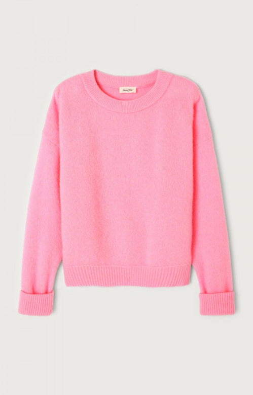 PULL FEMME VITOW - ROSE CHINE — xs-s