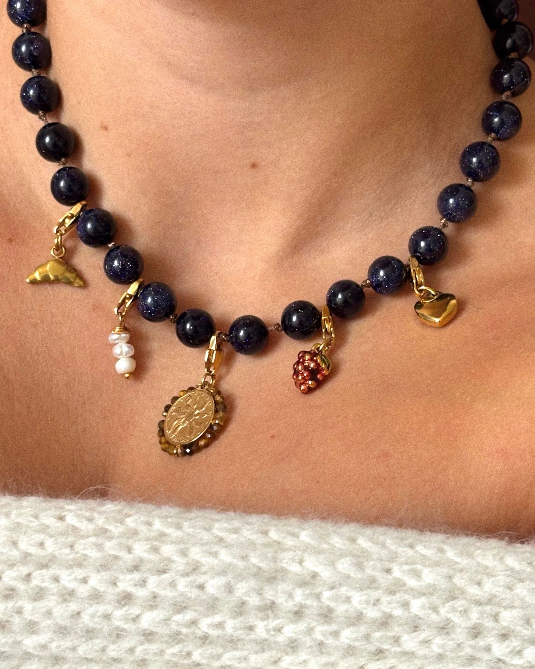 Collier Starry Purple 2