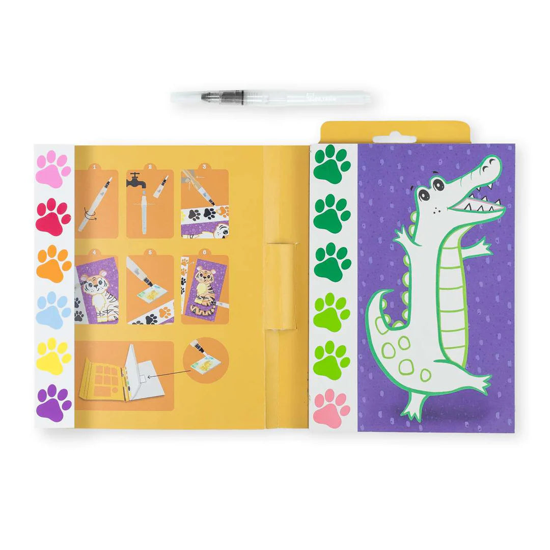 Set carnet de peinture Animaux sauvages 2