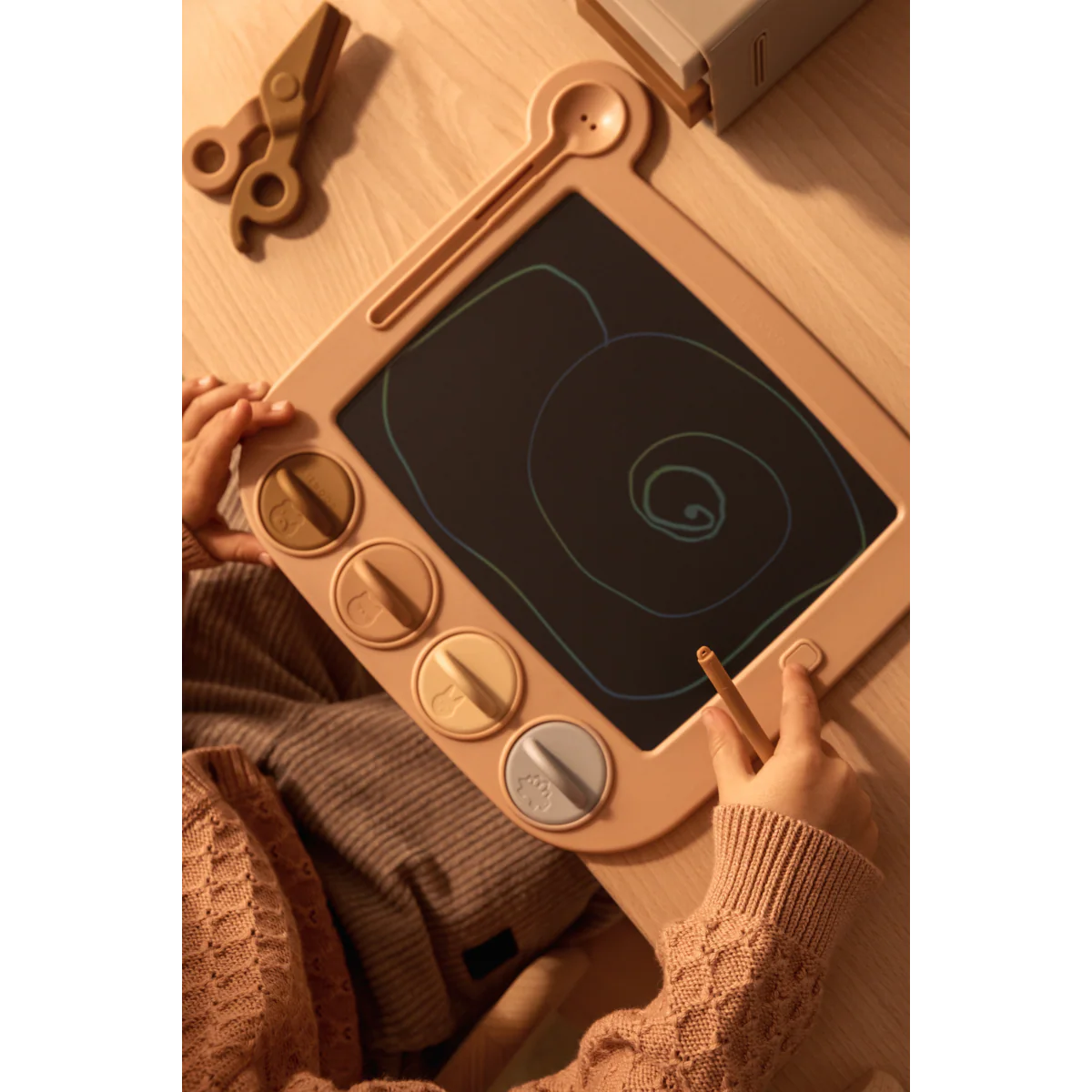 Tablette à dessin LCD avec tampons 2