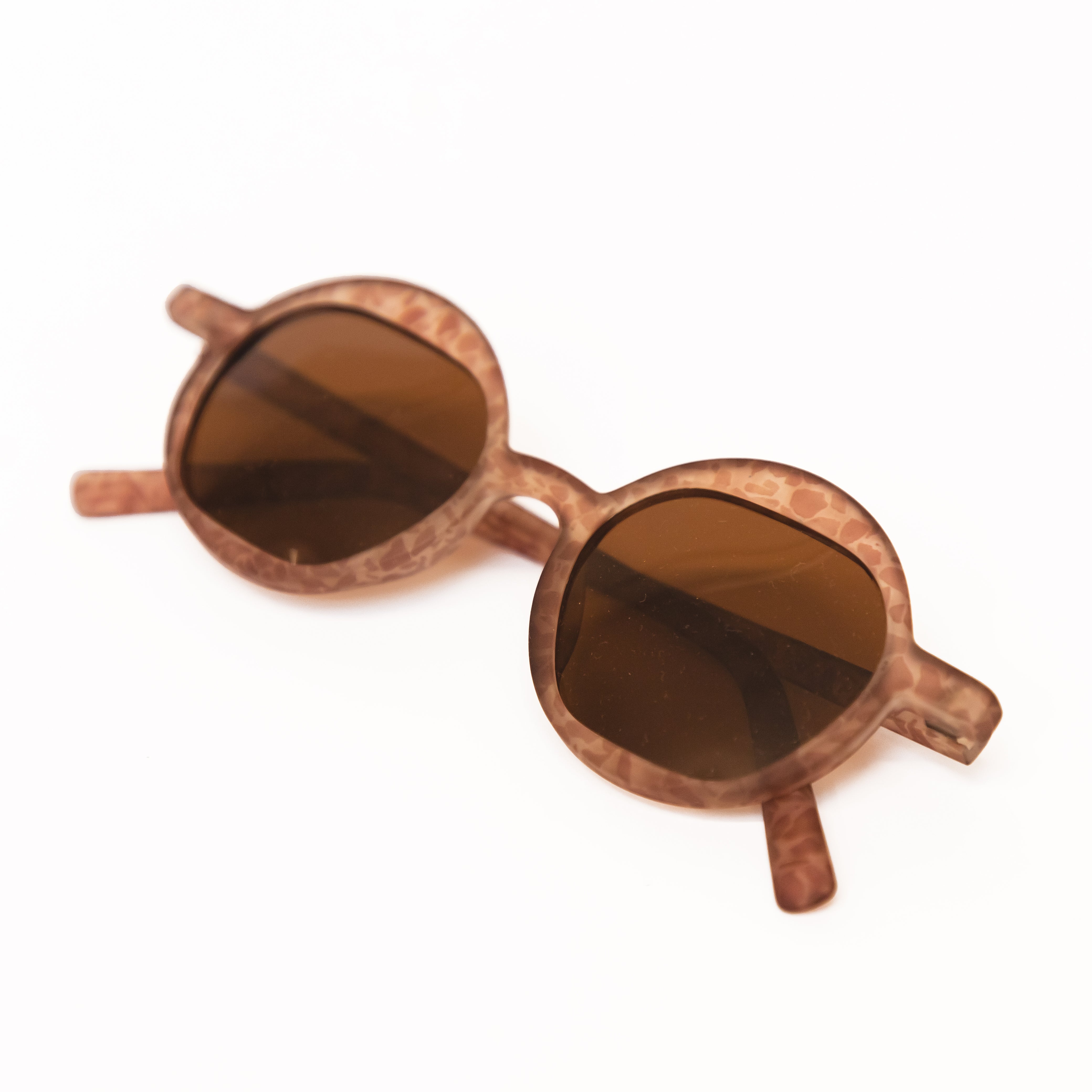 Lunettes de soleil Mrs Ertha Pink Stone