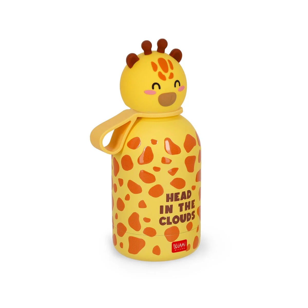 Gourde isotherme 310ml Girafe 🦒 avec poignée amovible 2