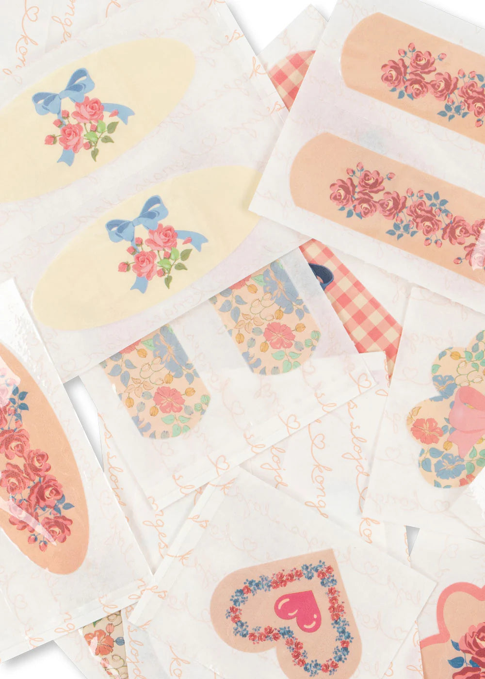 Pansements Kiss&Confort Fleurs roses 2