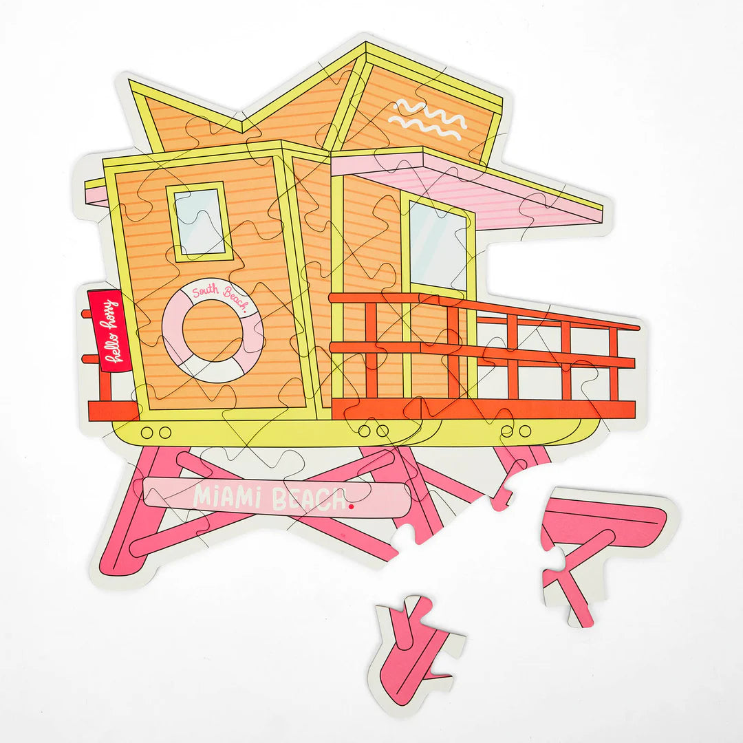 Puzzle Miami Plage. 2