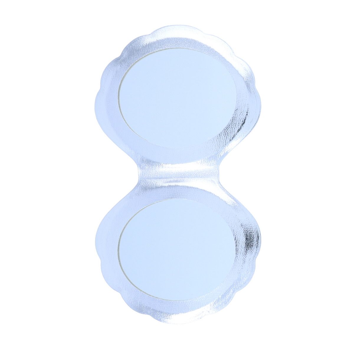 Miroir de poche coquillage iridescent 4