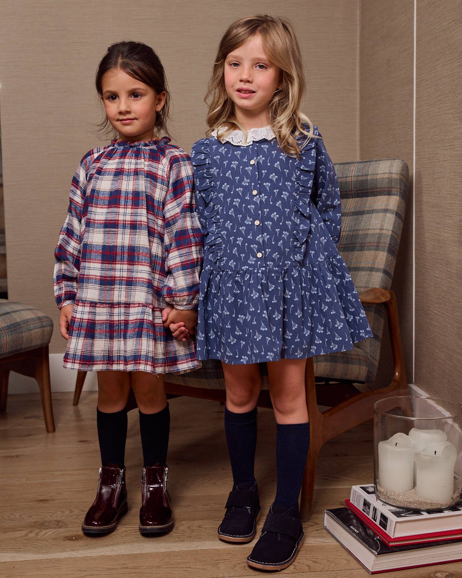 Robe en flanelle tartan 6