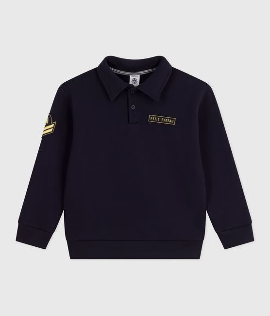 Sweat - Shirt Esprit Polo bleu marine — 3 ans