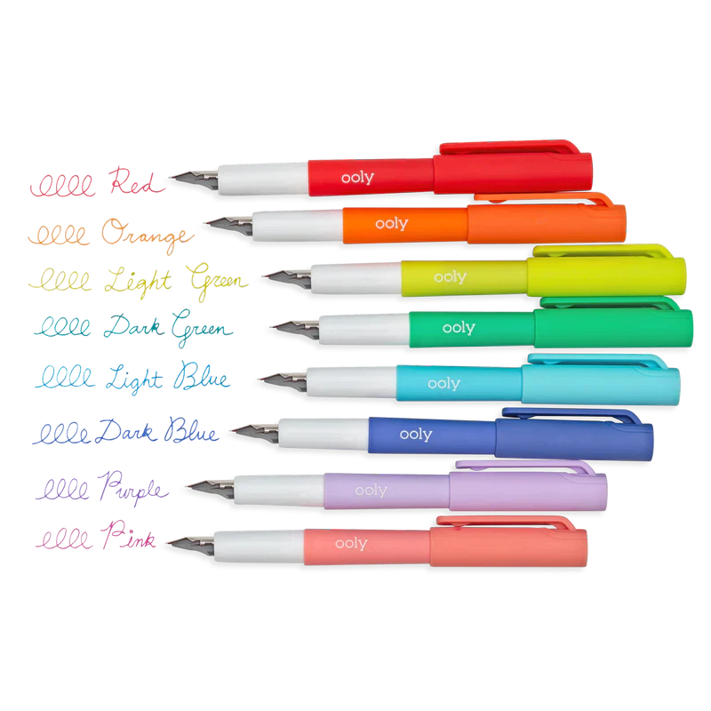 Stylos plume 8 coloris 2