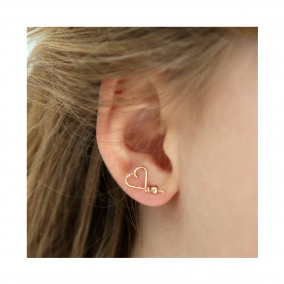 Boucles d'oreille Mon coeur 2