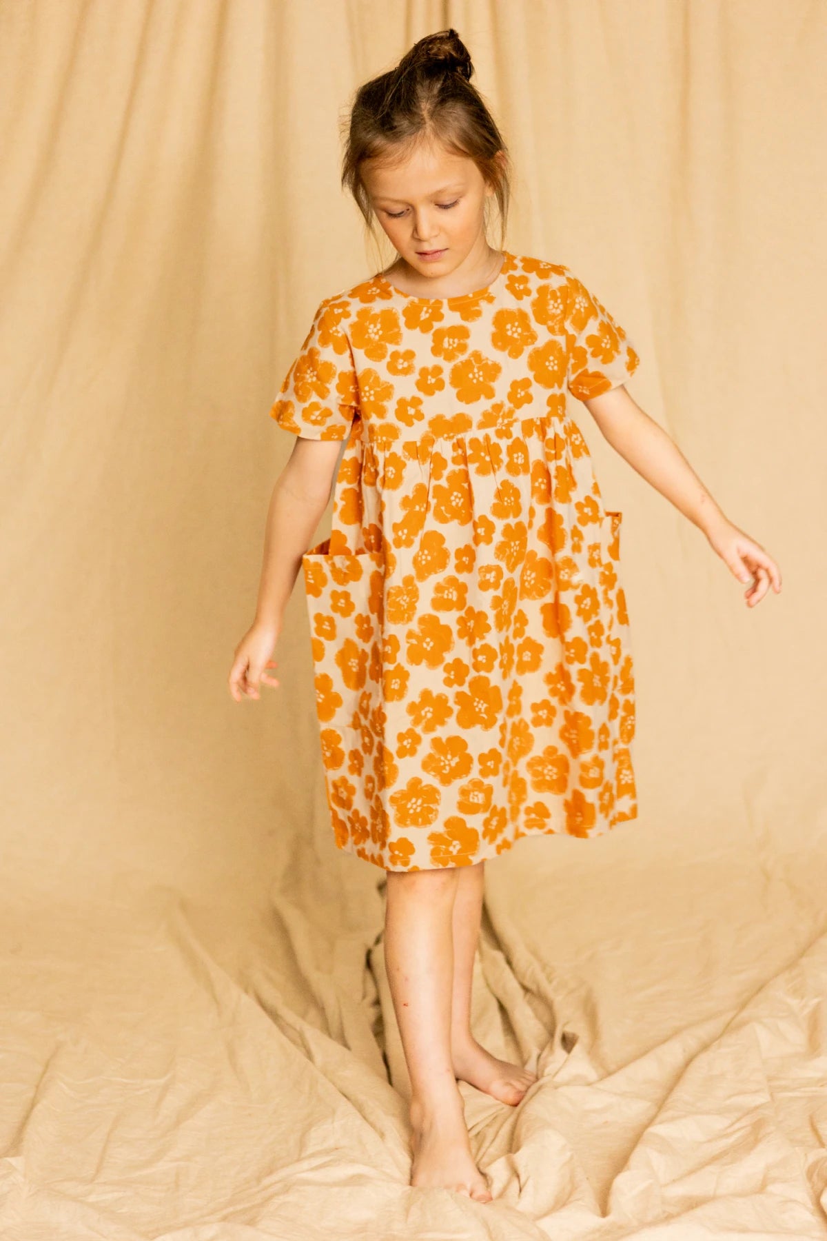 Robe Satili Flora Bold Orange 2