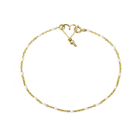 Bracelet Rosary simple — Crème
