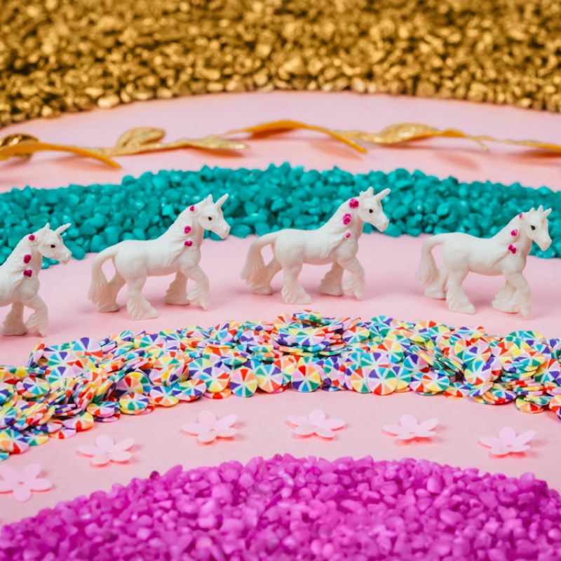 Bouteille sensorielle sonore Licorne 3