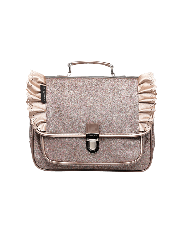 Cartable maternelle Caramel & Cie — Paillettes froufrous