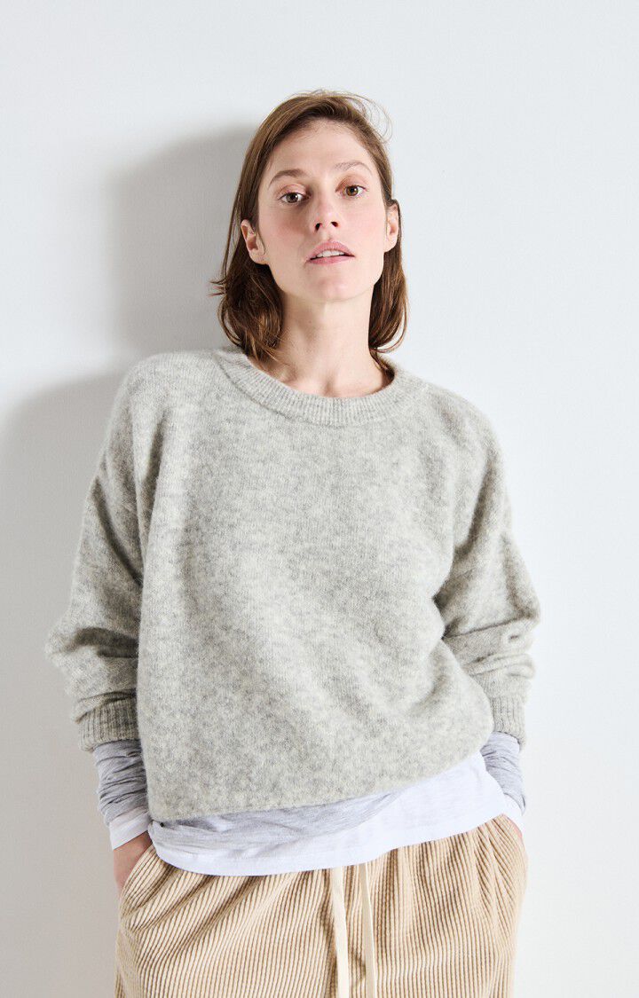 PULL FEMME VITOW - GRIS CLAIR 2