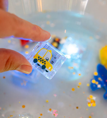 Cubes lumineux pour le bain Autos 4