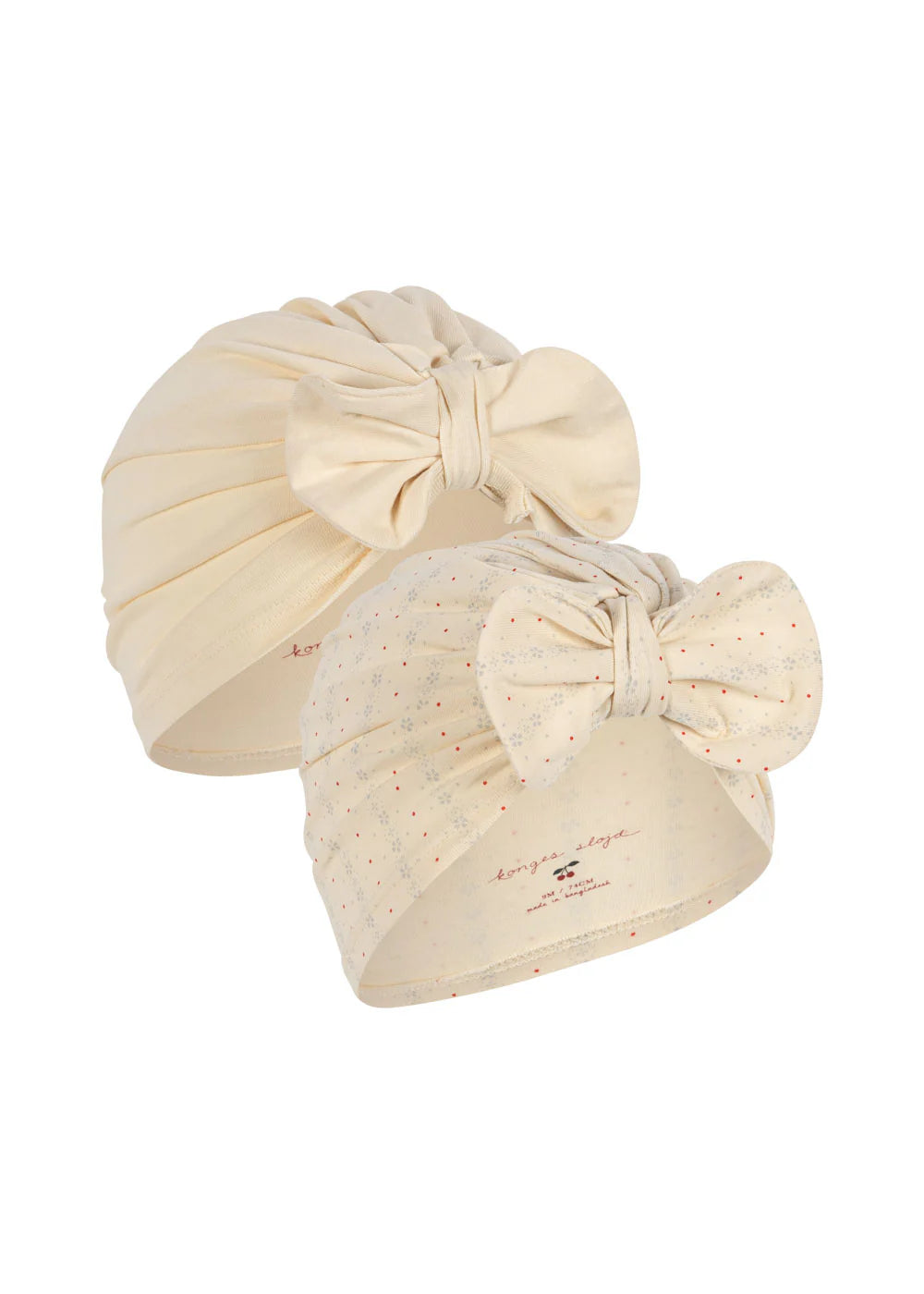 Turban Bambi basic écru — 0/3 mois