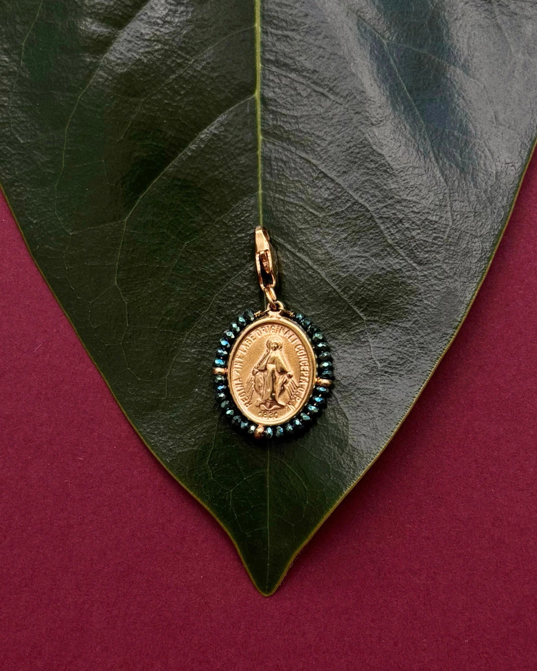 Charm Santa Maria - Shiny Azul