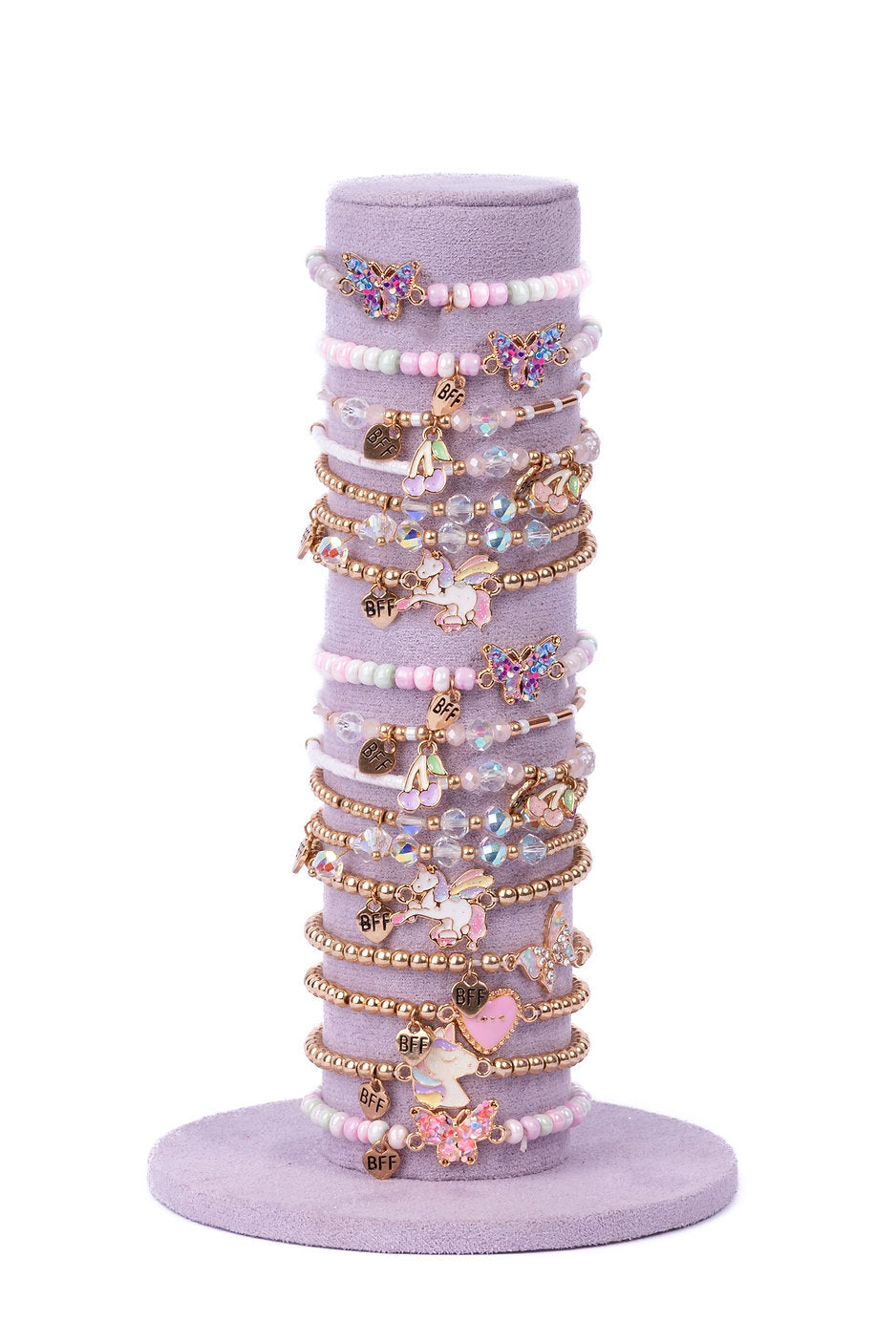 Bracelet à l'unité Tour violette