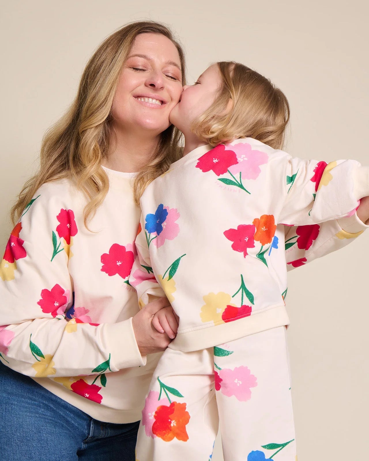 Le pantalon Palou en coton bio - Anémones bouquet 2