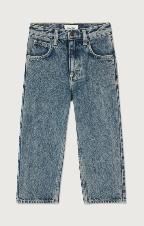 American Vintage : Jean Droit Jodbird Bleu — 3