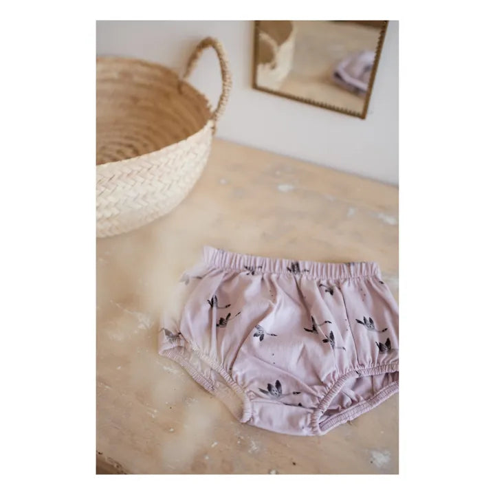Bloomer jersey de coton Oie/Lilas Rose in April 2