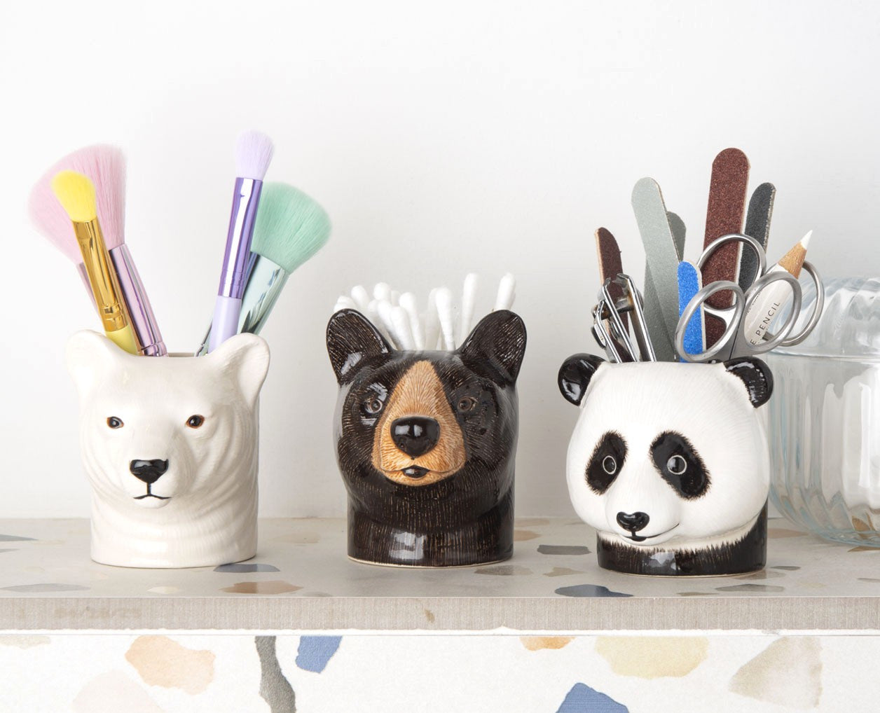 Petit pot en céramique Ours polaire 2
