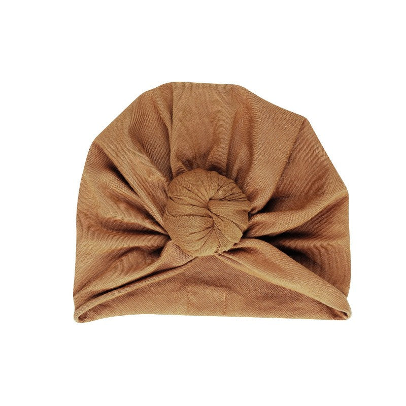 Bonnet turban - Nut — 0-3-mois
