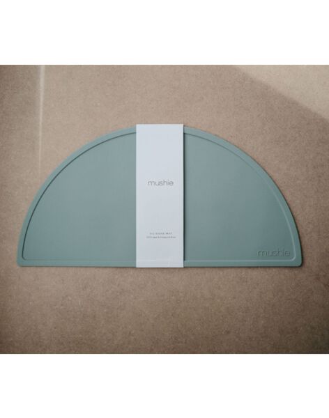 Set de table bébé Silicone sauge 2