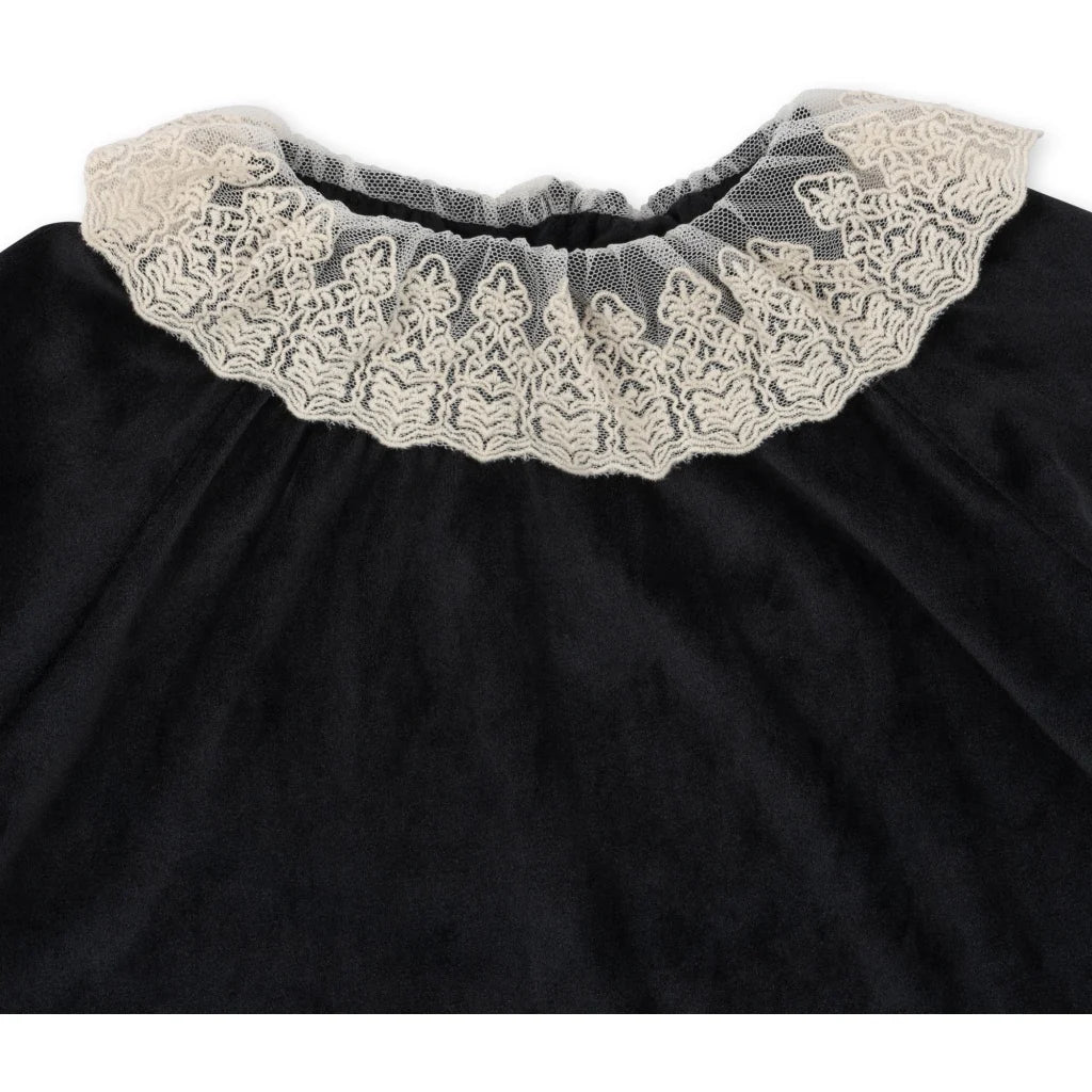 Robe venola Konges Slojd Velours Noir 2