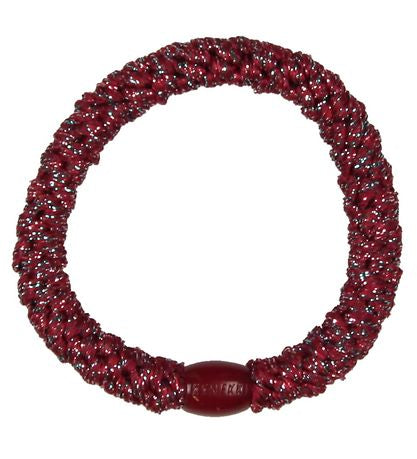 Kknekki bordeaux à paillettes