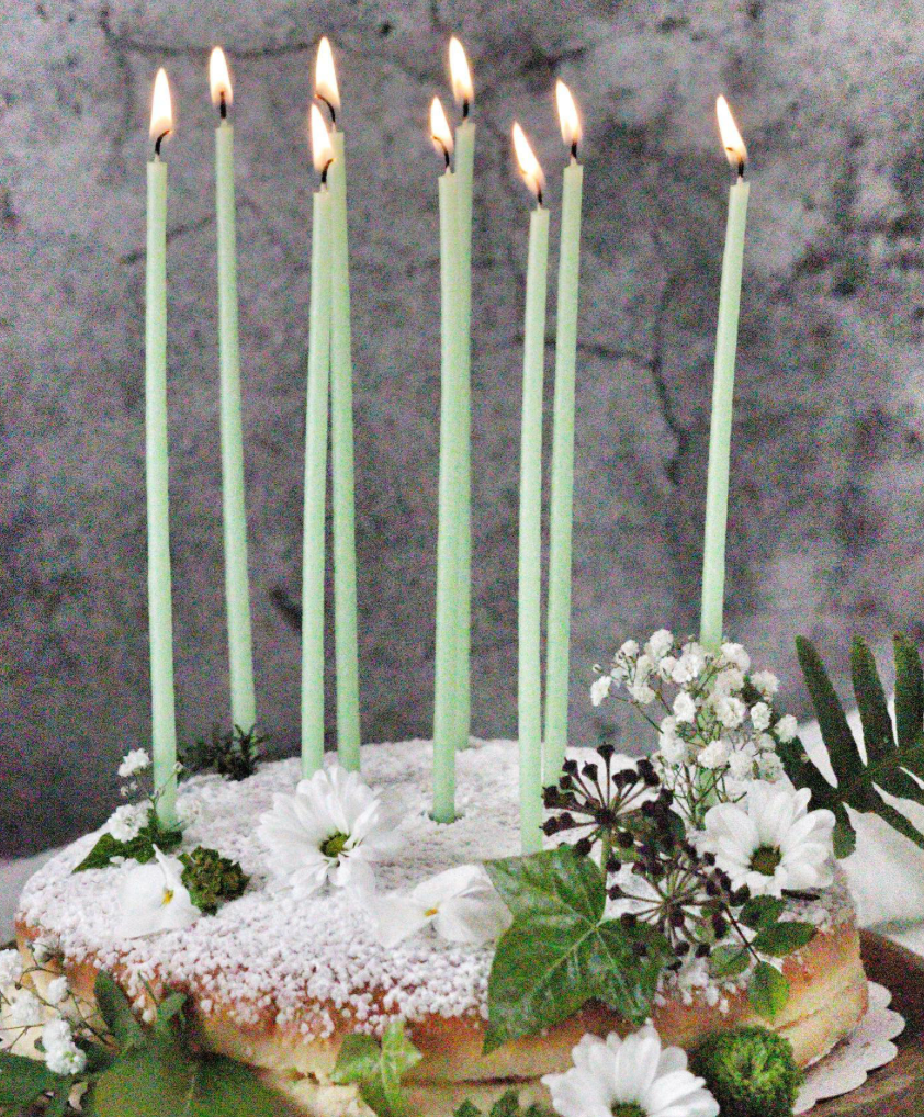 Bougies d'anniversaire à l'unité 4