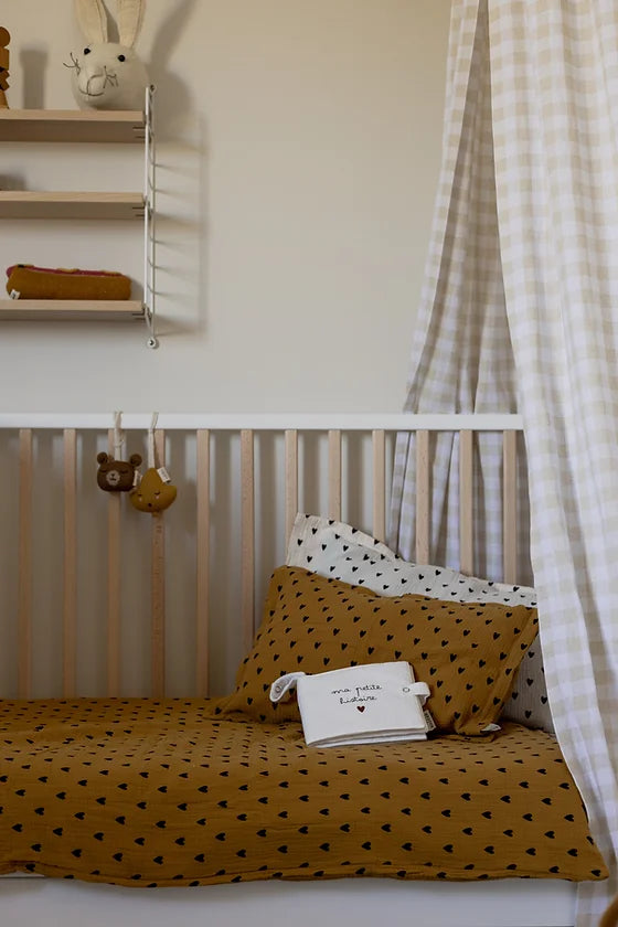 Parure de couette petits coeurs  140x200 4